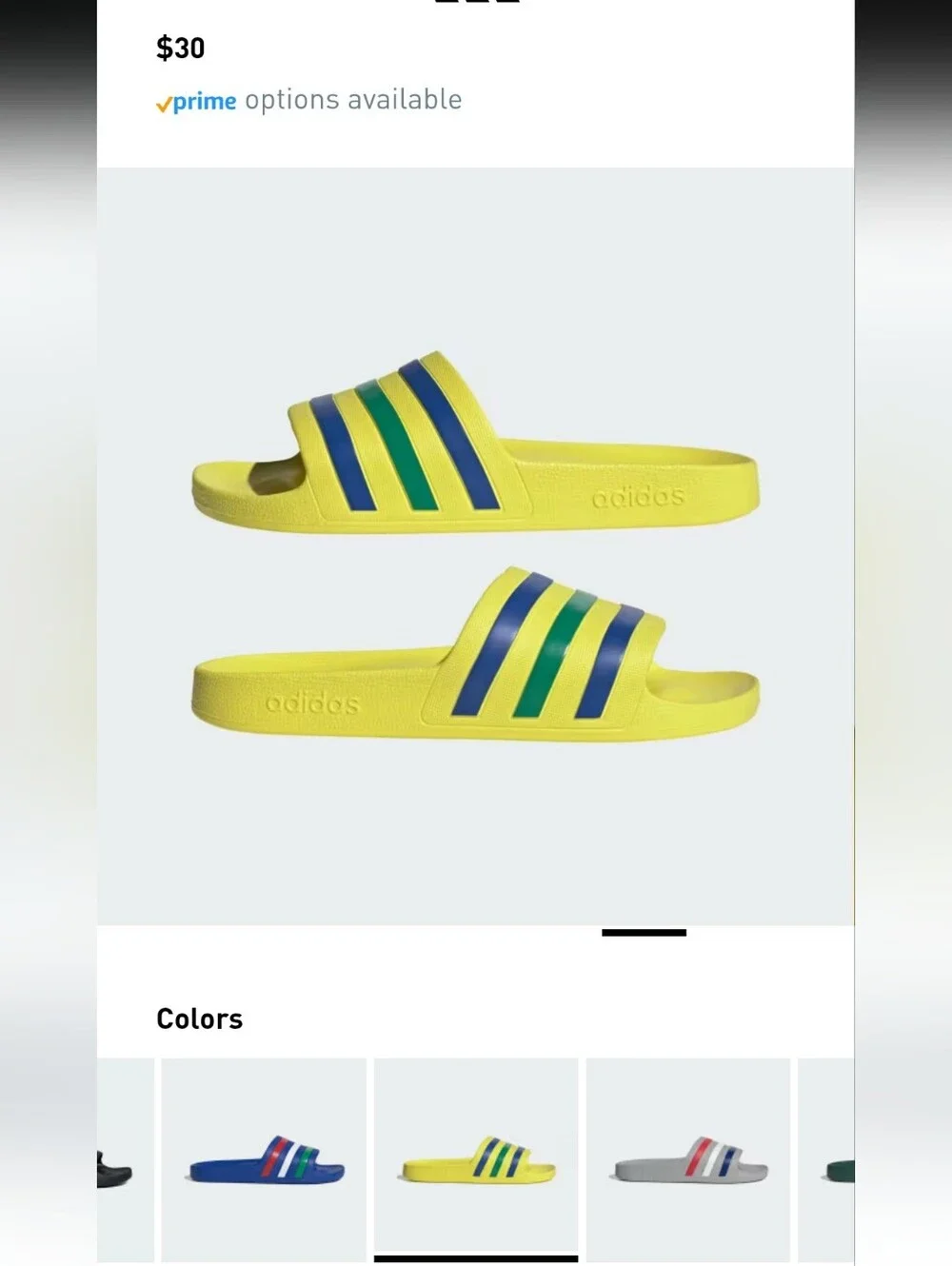 Adidas Adilette Aqua Slides